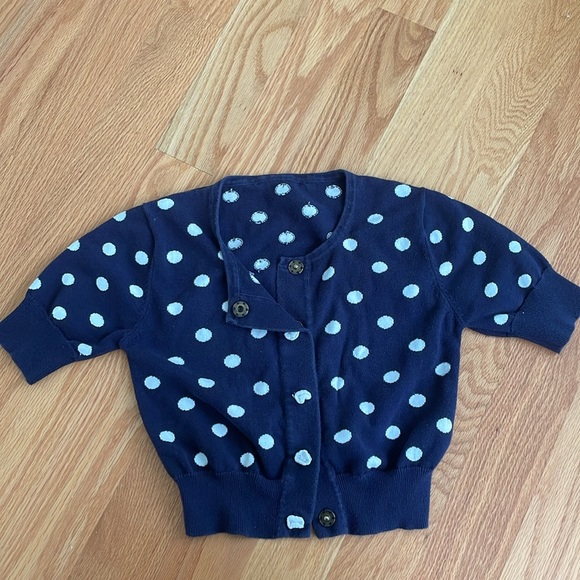 Anthropologie Polka dot sweater cardigan - Picture 5 of 5